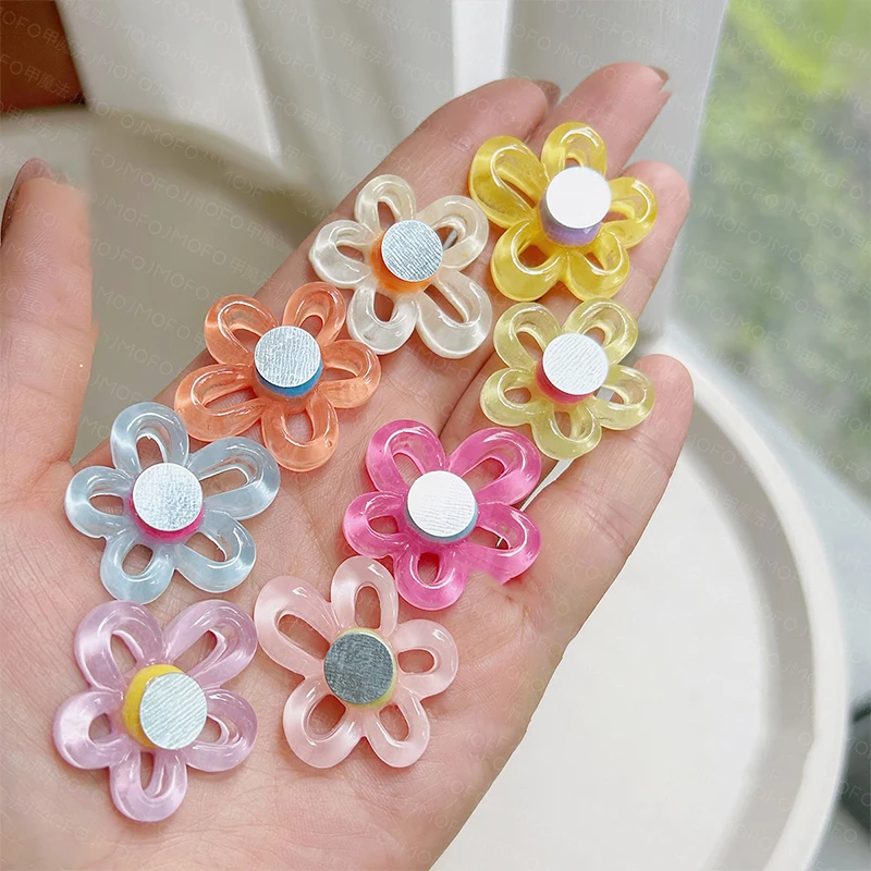 New Flowers Nail Stand For Press On Nails Acrylic Shower Shelves Nail Display Magnetic Holder Mani Organizer Tools