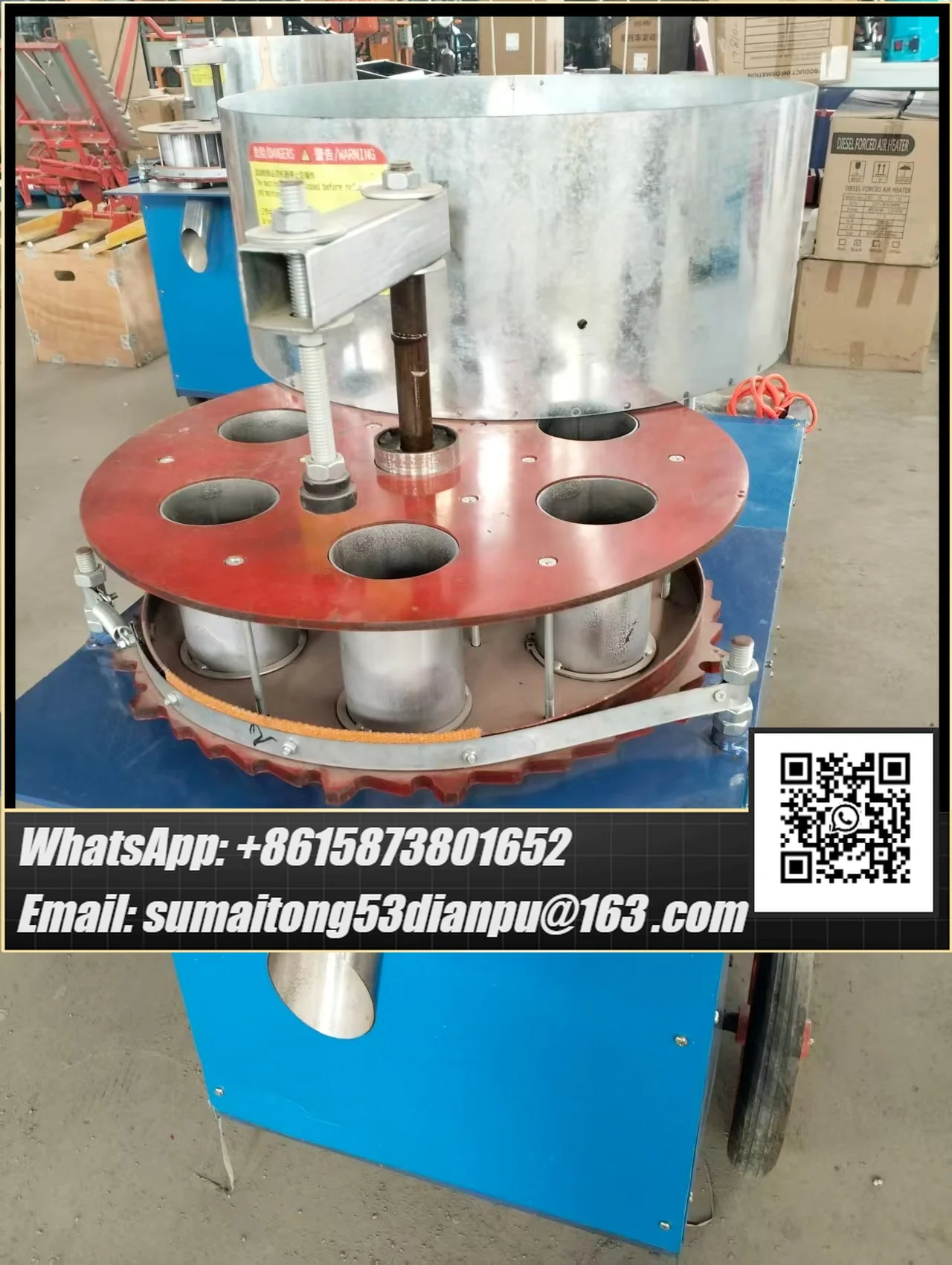 Portable Non Woven Fabric Loading Tool Nutrient Soil Packing Machine Seedling Nutrition Base Press Block Machine for Farm