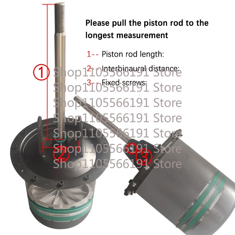 Tire Removal Machine Large Cylinder Assembly Tire Removal Machine Accessories Air Drum Tire Pressure Pump