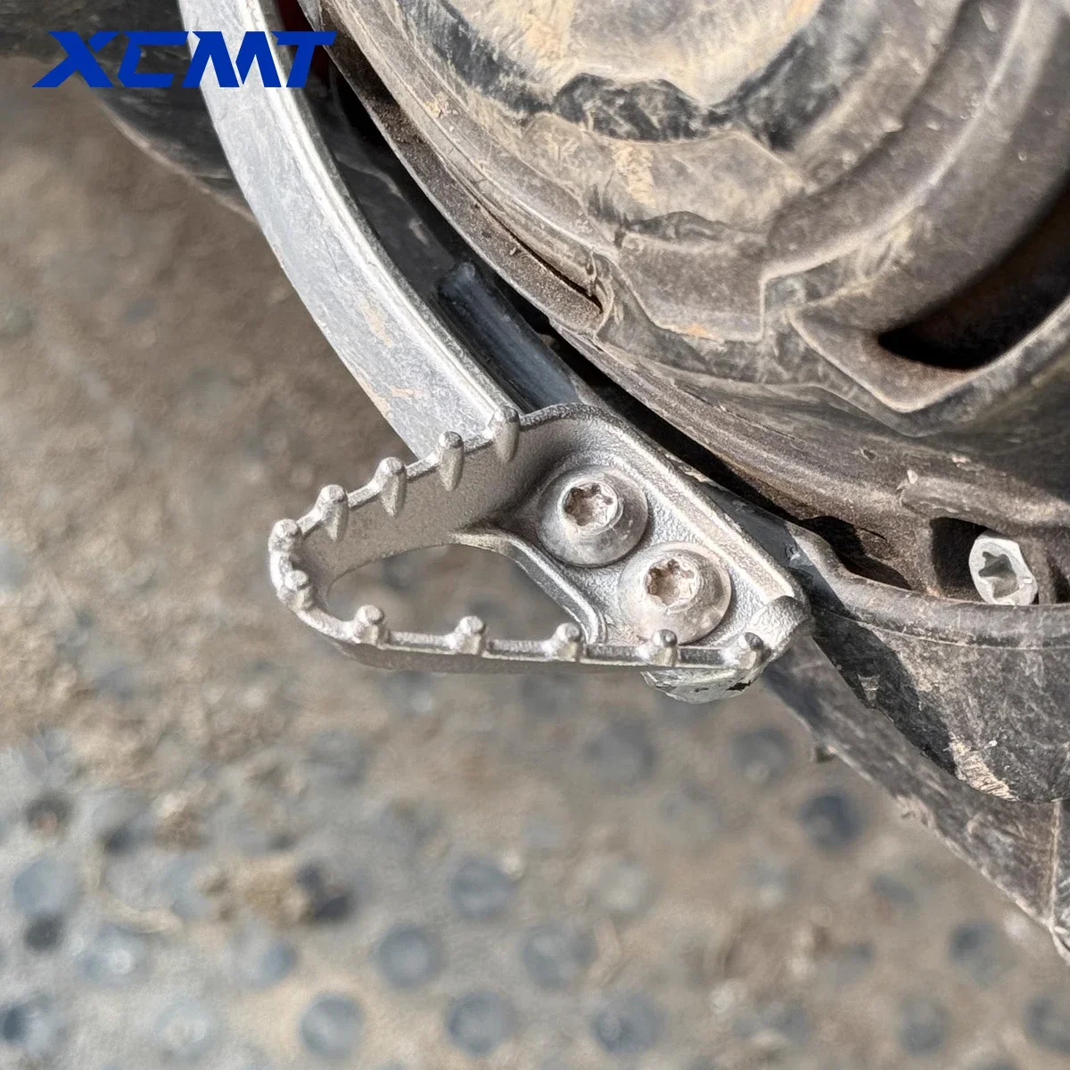 Motorrad Standard Hinten Fuß Bremshebel Schritt Platte Peg Bremspedal Spitze Edelstahl Für KTM HUSQVARNA GASGAS Bike Motocross