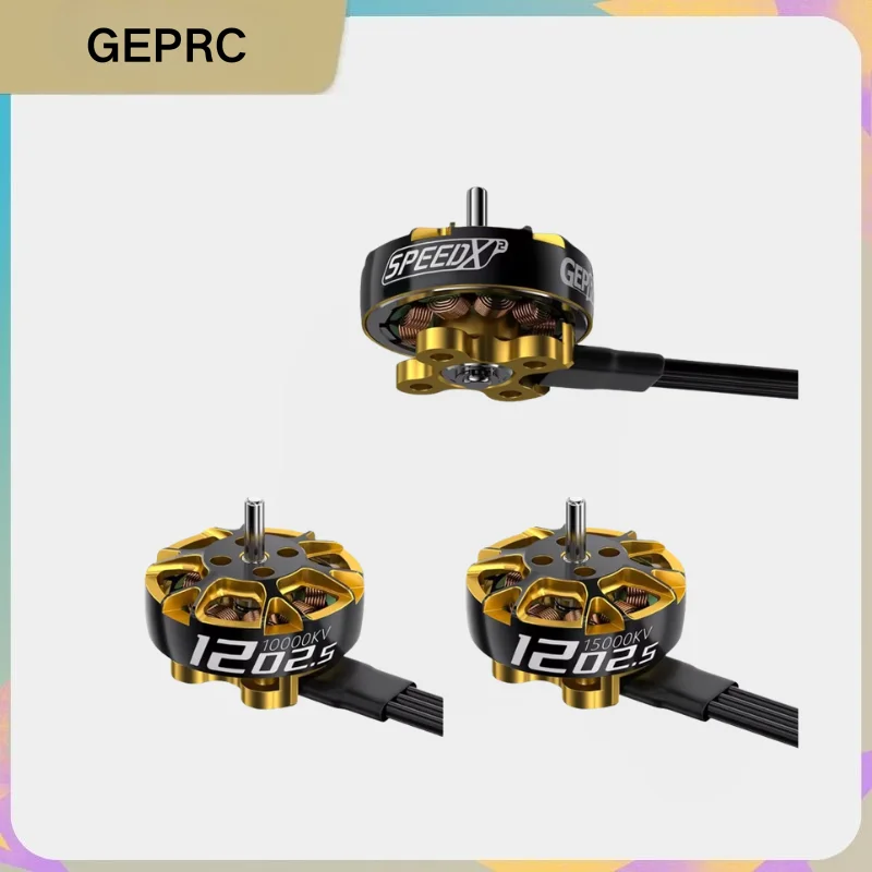 GEPRC SPEEDX2 1202.5 10000KV 15000KV Motor 12-20A High Strength 2-3 Inch FPV Racing RC Drone Multicopter Quadcopter Parts
