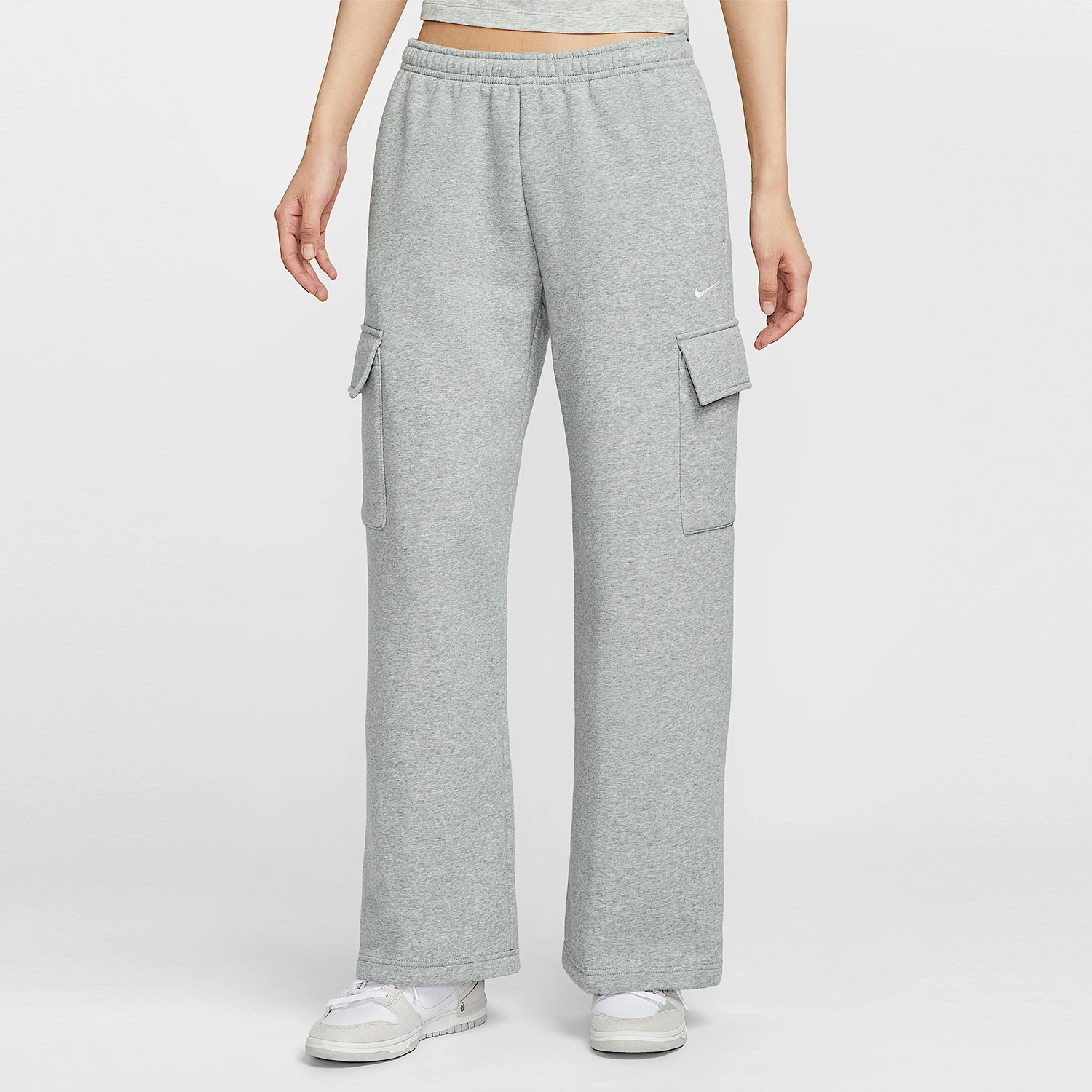 

Оригинальные женские флисовые спортивные брюки Nike IM7489-063