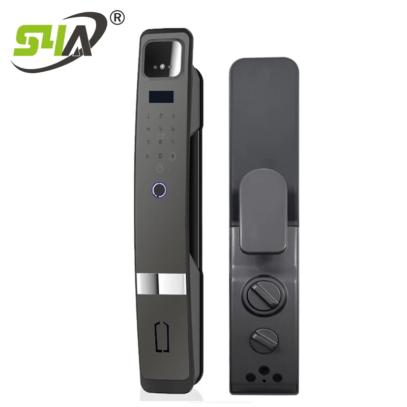 Tuya WiFi remote control Russian voice face recognition Fingerprint NFC code Lock