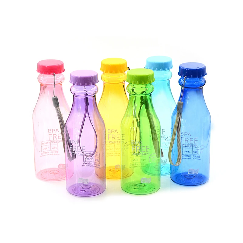 500ml bpa free portable water bottle leakproof plastic kettle for travel