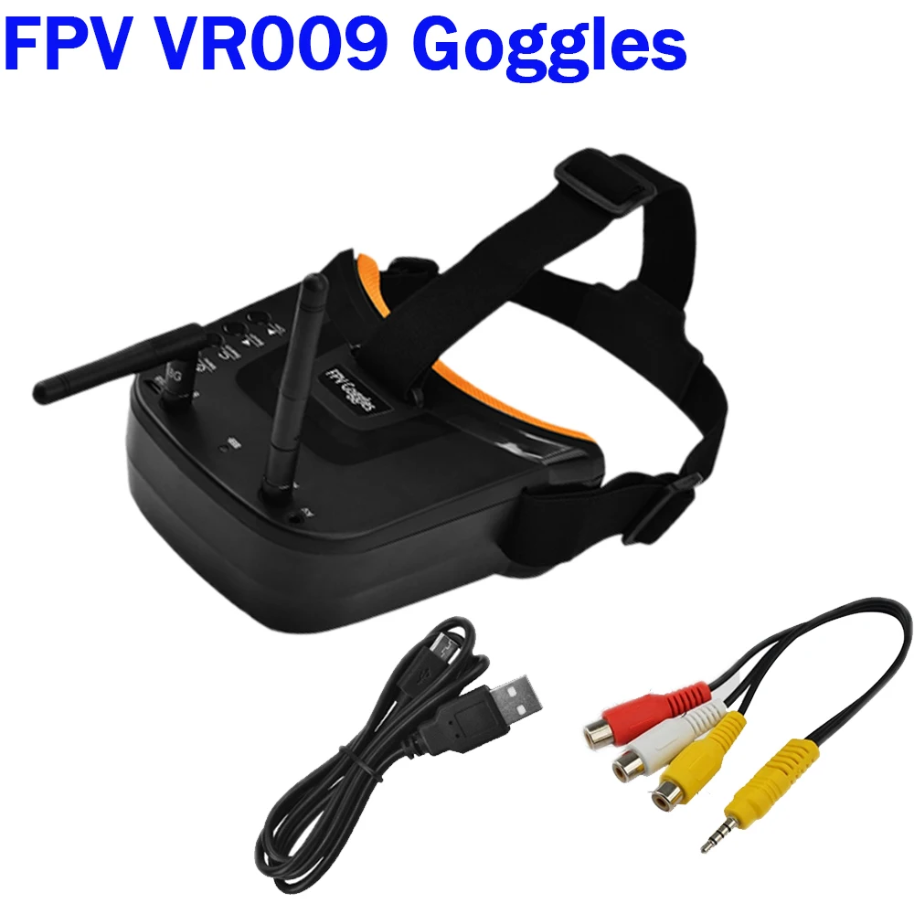 88 VR009 FPV-Brille 5,8 G 40 CH mit 3-Zoll-LCD-Bildschirm 480 x 320 leistungsstark für Quadcopter-Benutzer