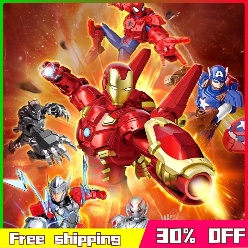 

16cm The Avengers Figure Iron Man Spider-Man Captain America Peripheral Model Joints Can Move Doll Desktop Ornaments Gifts Toys