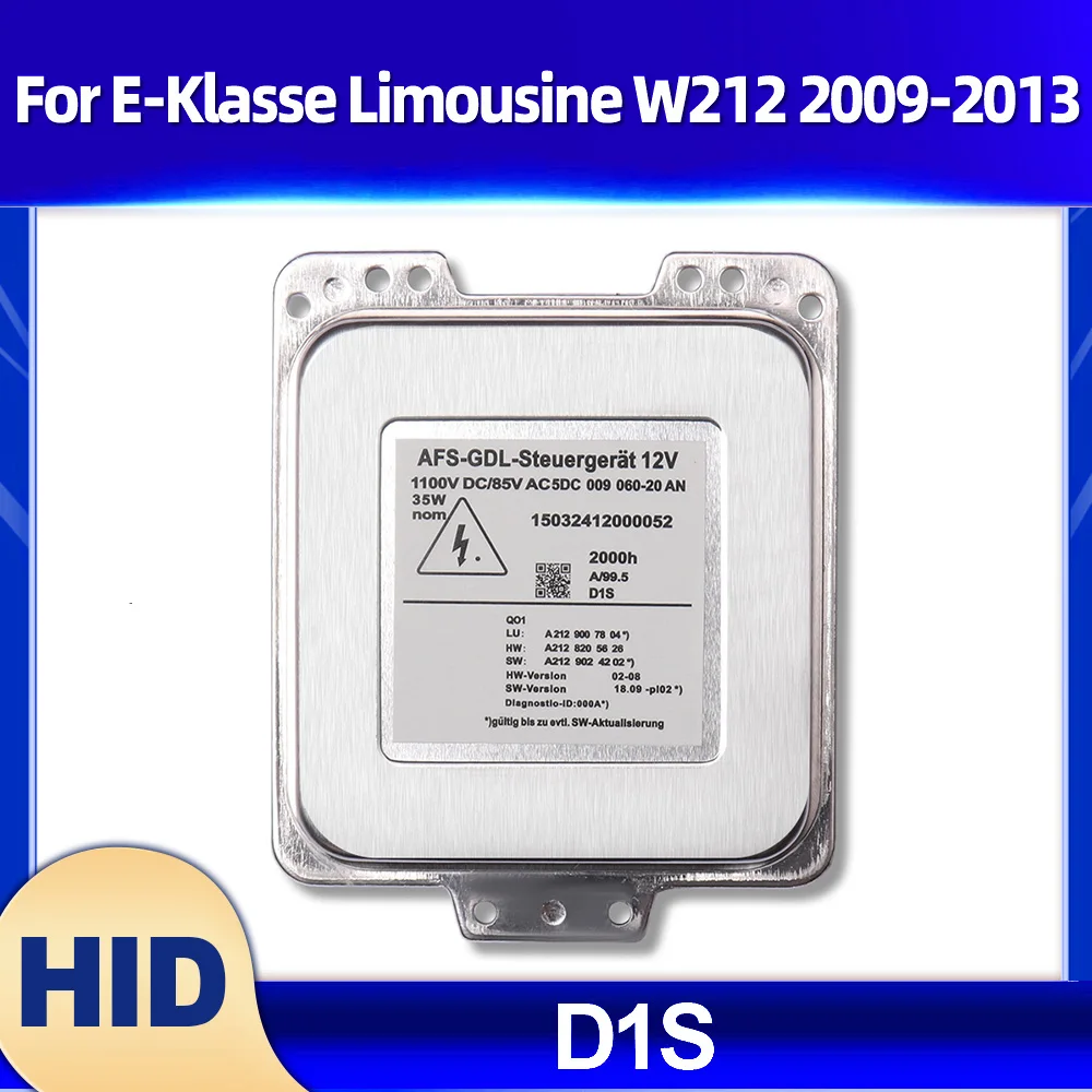 D1S Xenon Headlight Ballast Control Unit OEM 5DC009060-20 Xenon Ballast For E-Klasse Limousine W212 2009 2010 2011 2012 2013