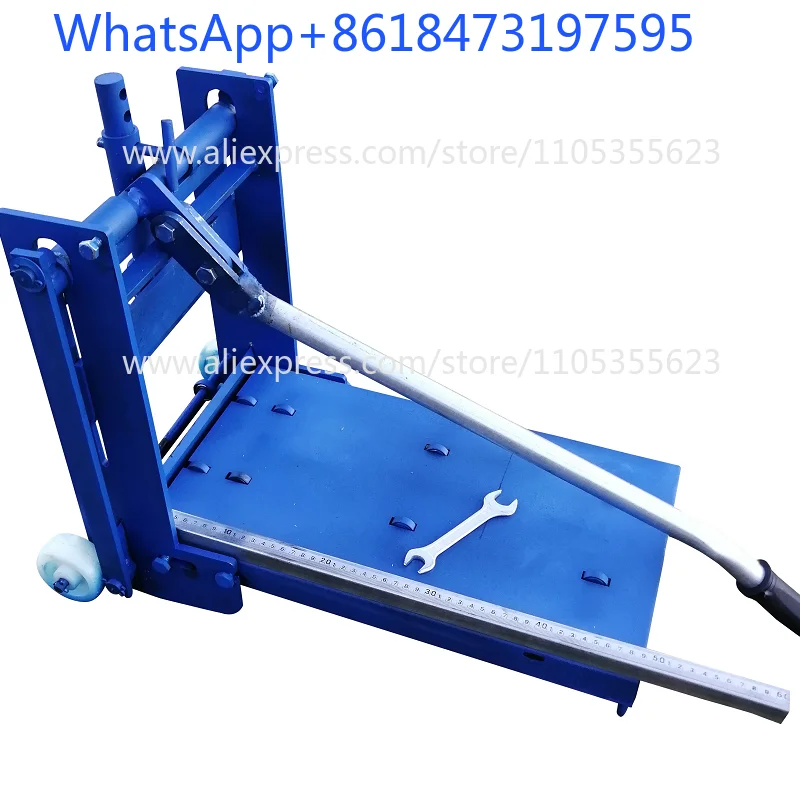 Manual brick laying machine cement press knife construction bricklayer brick cutting artifact