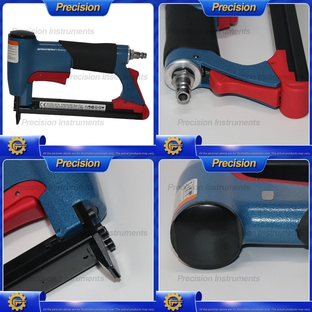 2026 Pneumatic Brad Nailer for Woodworking Furniture Repair Air Stapler Tool Compatible with 18G Nails Fast and Reliable