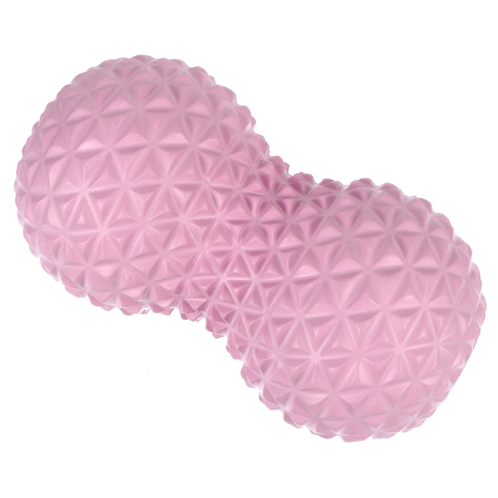 

Peanut Shaped Massage Ball Pink Double Lacrosse Roller for Muscle Relaxation Back Neck Foot Self Myofascial Release Therapy