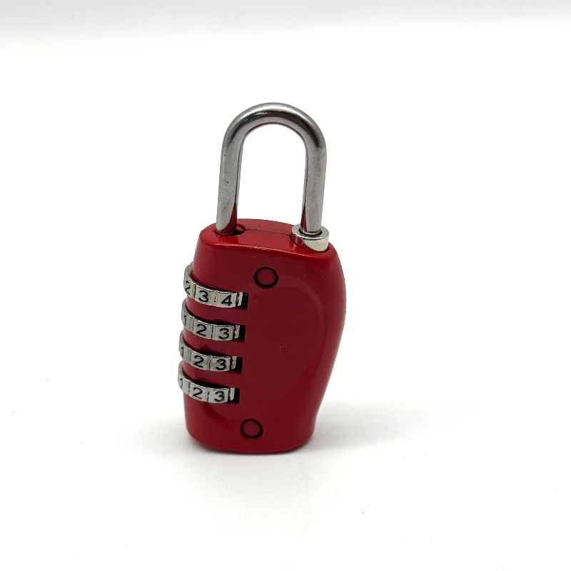 4 Dial Digit Password Lock Combination Suitcase Luggage Metal Code Password Locks Padlock Travel Safe Anti-Theft 1pcs