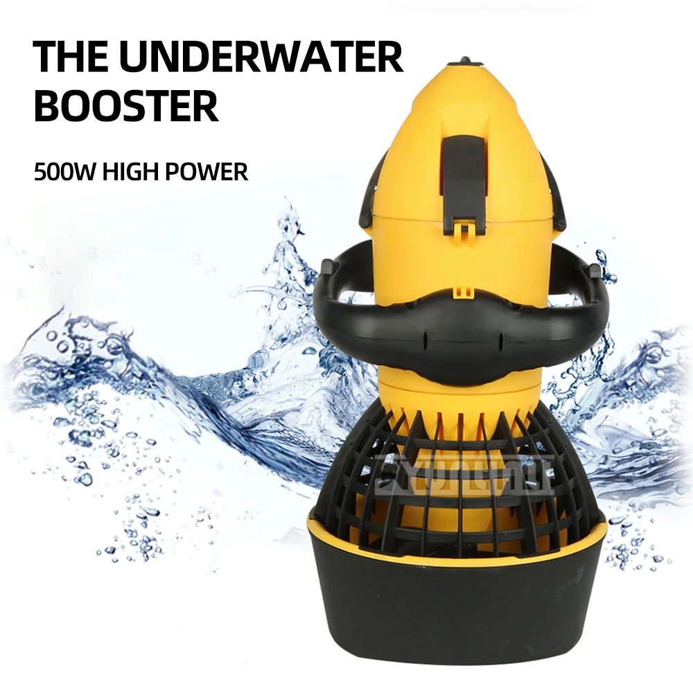 500w Underwater Booster Submersible Diving Equipment Lithium Battery Underwater Thruster Booster