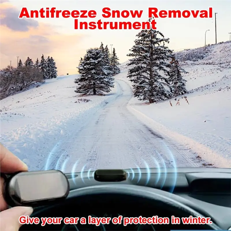 A99F-Anti-Freeze Electromagnetic Car Snow Removal Device Upgrade Car Interference Antifreeze Instrument For Winter