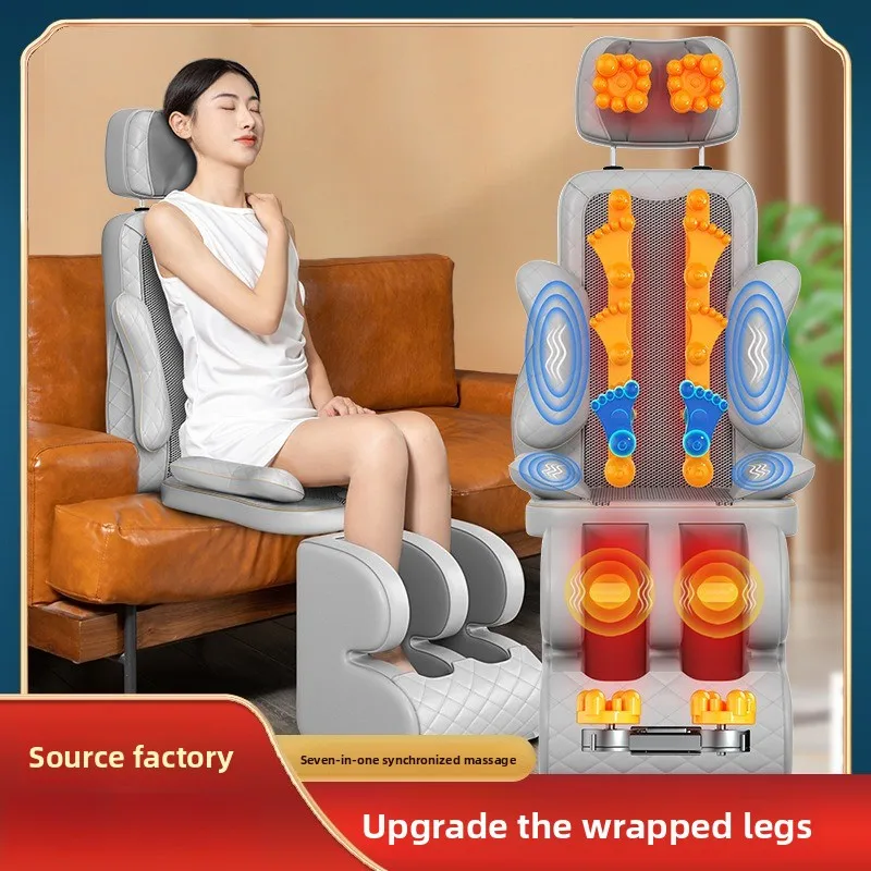 Neck Massager Full Body Multifunction Kneading Massage Cushion Home Use Office Shoulder Neck Full Body Massager Neck Massager