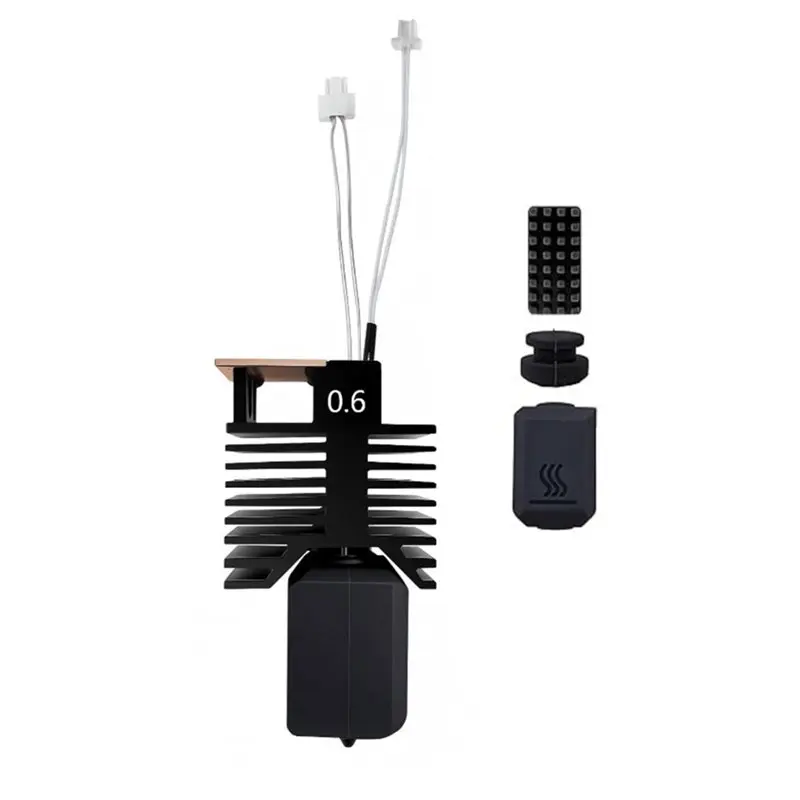 

AT82- Block Kit For Snapmaker U1 Hotend 0.6Mm Integrated Hardened Steel Nozzle For Snapmaker U1 3D Printer