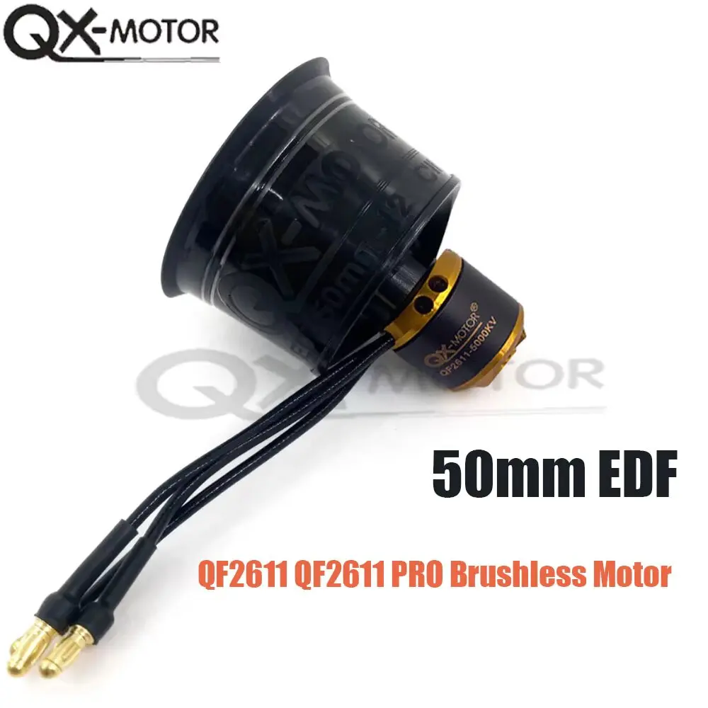 

QX-MOTOR 50 мм 12-лопастной канальный вентилятор EDF QF2611PRO 3300KV 4000KV 4600KV 5000KV 3750KV 3100KV Бесщеточный двигатель CW CCW FPV Запчасти для дронов