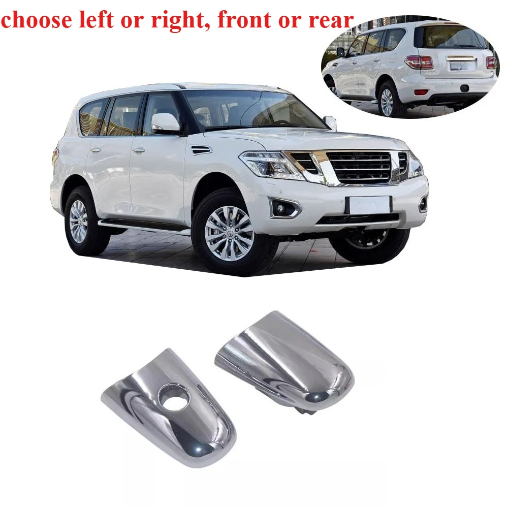

1 Piece Door Outside Handle Cover for Nissan Patrol Y62 2010-2018 Outer Locking for Y62 Door Key Cover
