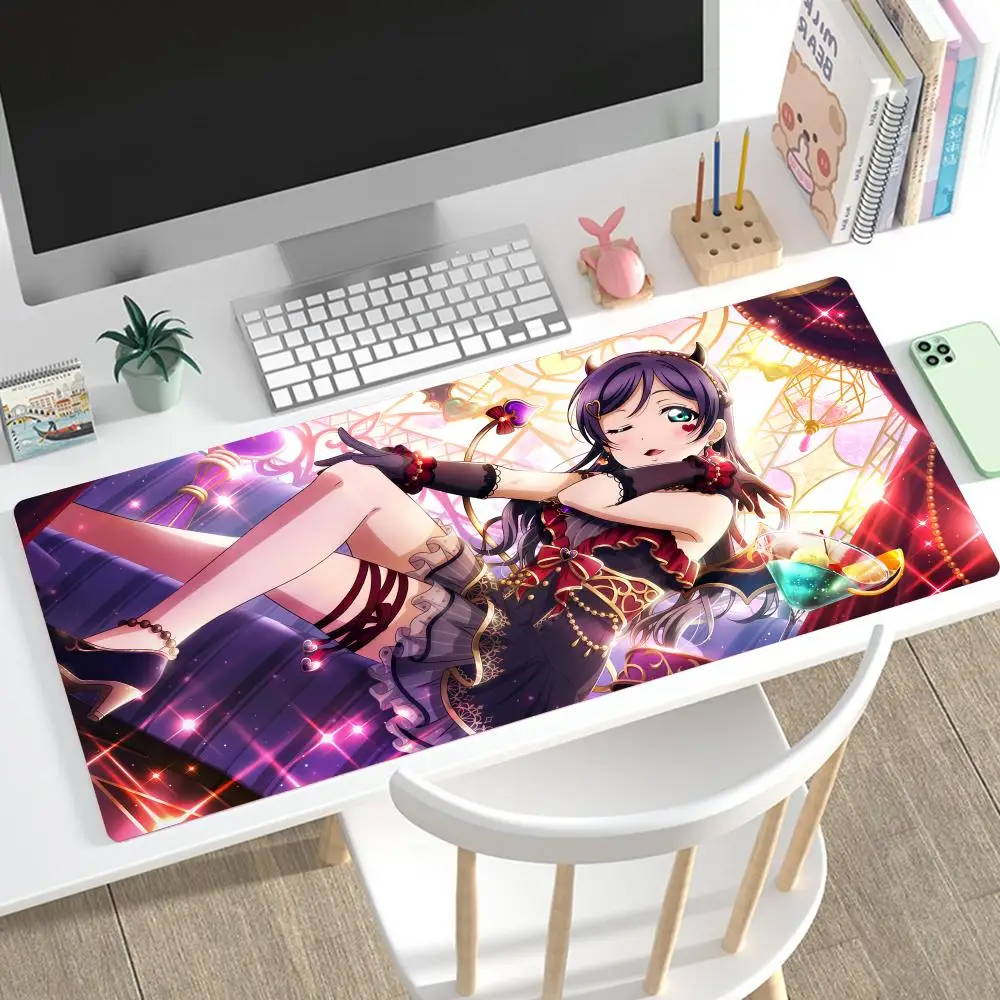 Anime LoveLive Tojo Nozomi Mousepad Large Gaming Mouse Pad LockEdge Thickened Computer Keyboard Table Desk Mat