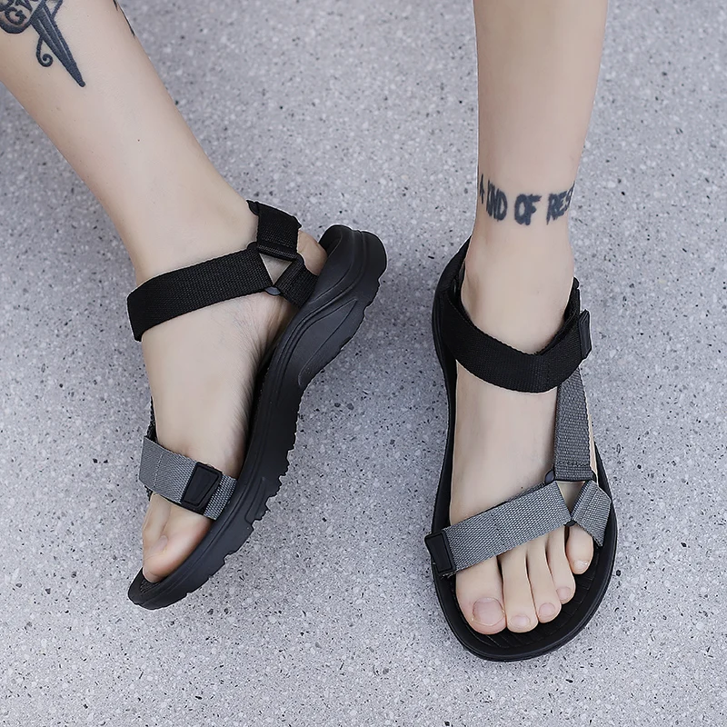 Herren Sandalen Neue Sommer Oberbekleidung Sandalen Strandschuhe – Detail 5