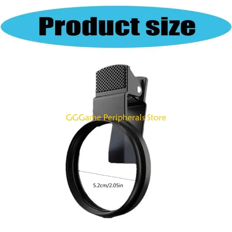 U55B Portable 52mm CPL Camera Lens Polarizer Filter Fit for Cell Phones Polarizing Accessories Set Improved Phone Photography