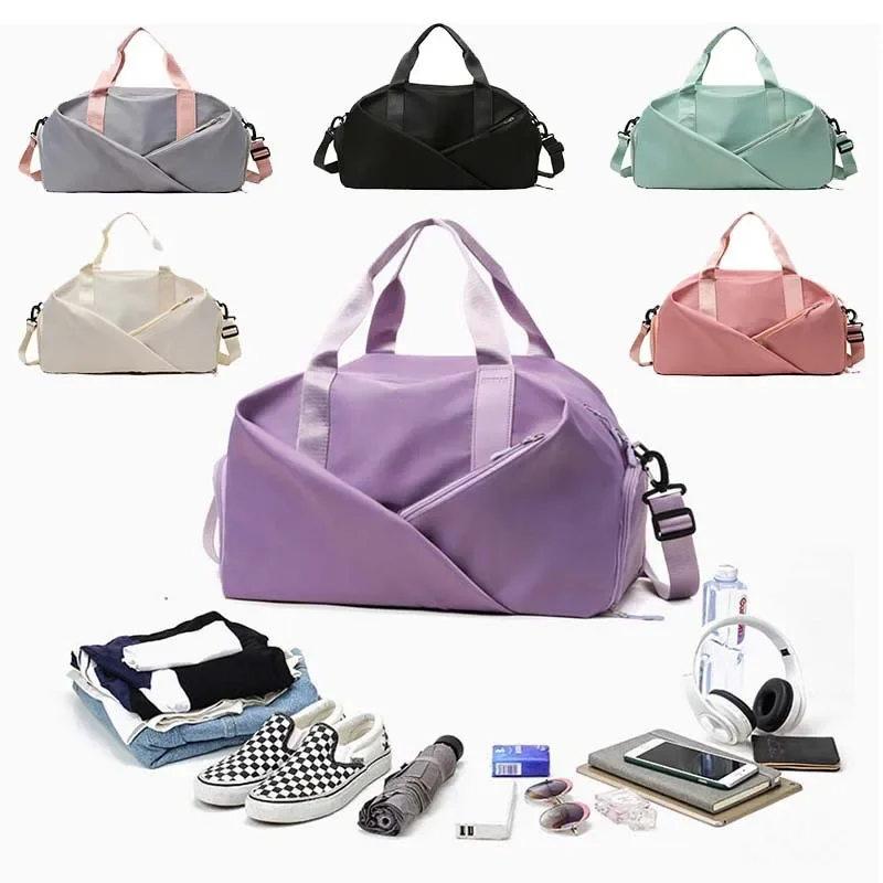 

Travel Bag Tote Dry Wet Separate Men's and Women's Training Sports Swimming Gym Bag Luggage Storage Travel Bag