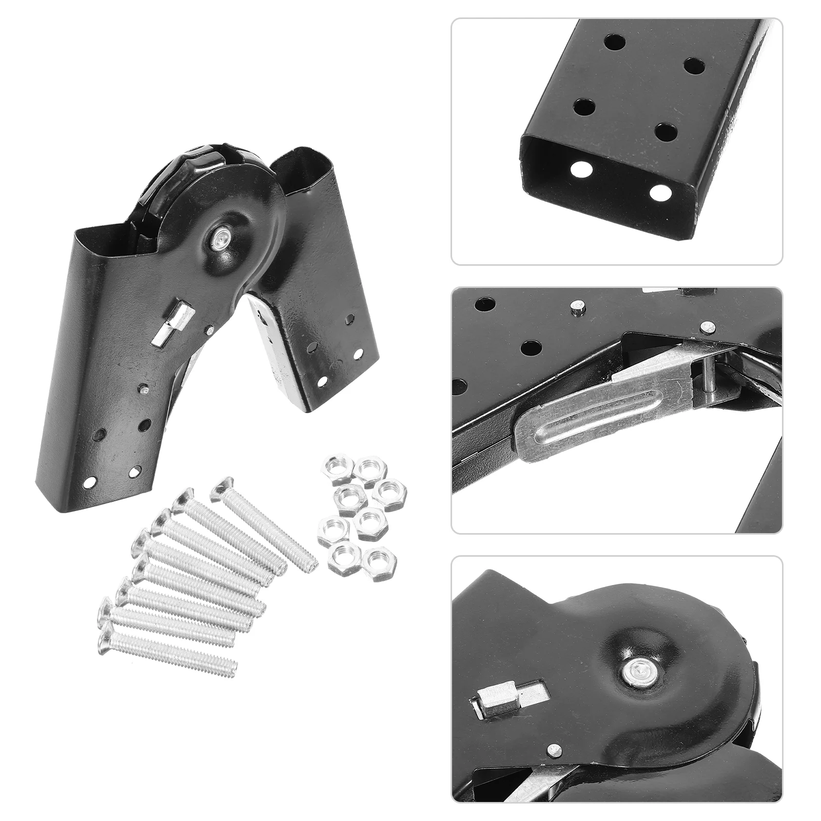 Ladder Connector Damper Hinge Step Parts Attic Lightweight Component Construction Aluminum Alloy Heavy Duty Folding