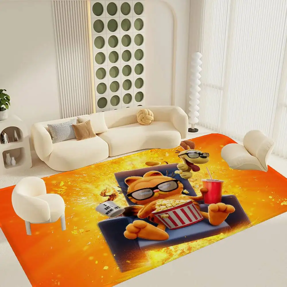 Anime Cat G-Garfields Kitchen Mat Kids Room Bedroom Decoration Balcony Anti-Slip Doormat Living Room Alfombra