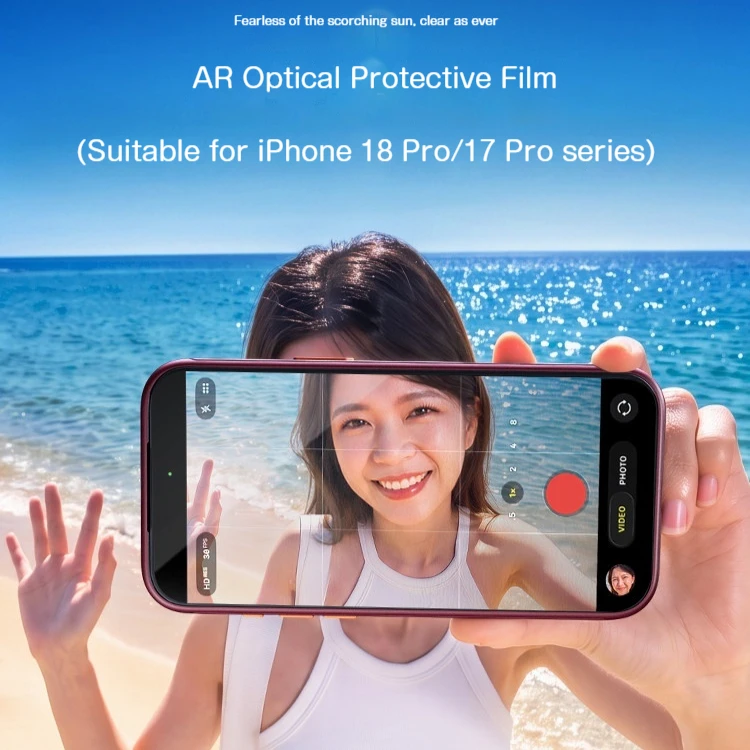 SmallRig  For iPhone 18/17 Pro/Pro Max Ar Anti Reflection Tempered Glass Screen Protector Anti Fingerprint Clear Protective Film