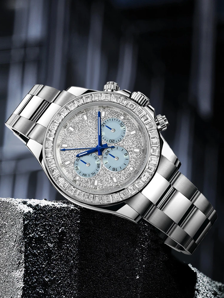 Light luxury automatic mechanical watch trendy men's waterproof high-end watch genuine