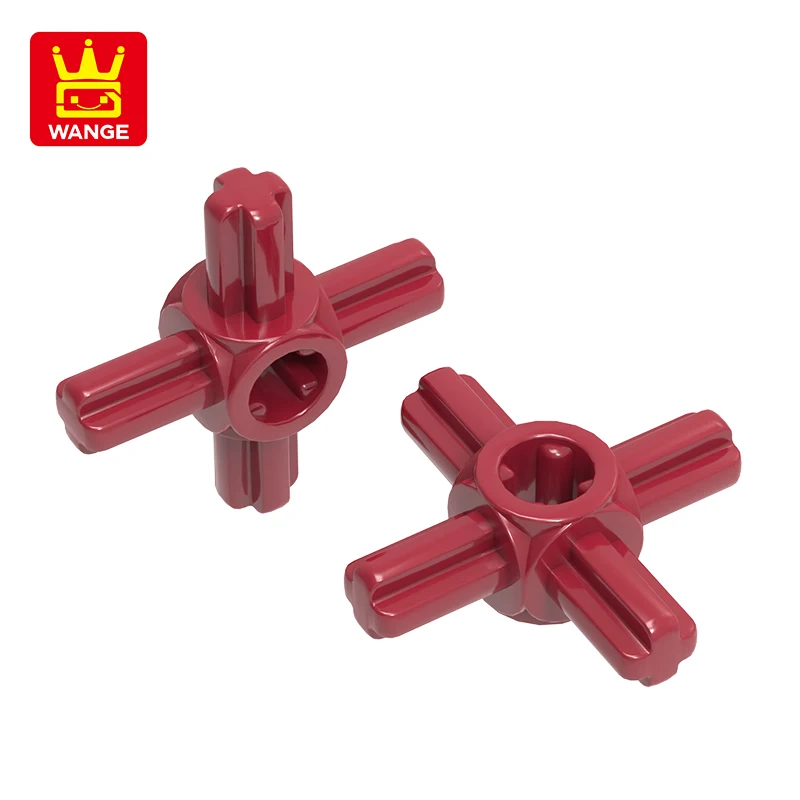 147Pcs/lot57585W Cross Shaft Connector Hub with 4 Axles Building Block Moc Color Accessories Compatible with Brick DIY Spare Kit