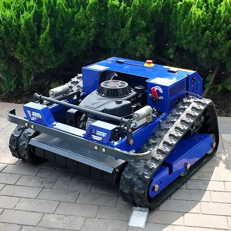 

Customized Crawler remote-controlled lawn mower for gardens and agriculture, forestry robot lawn mower