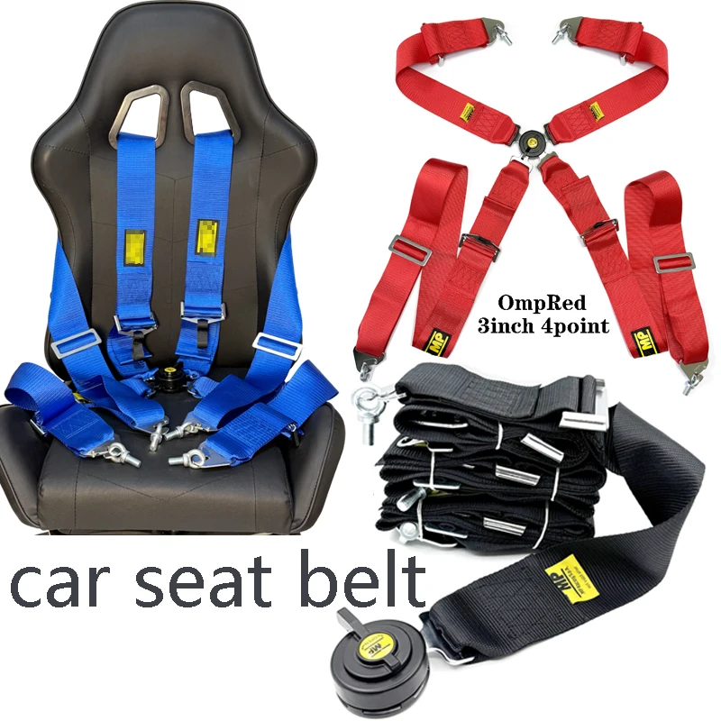 

Universal Seat Belts TAka Style Competition 4 Point Snap-In 3" Seat Belt Racing Harness Safety seat belt harness seat belt strap