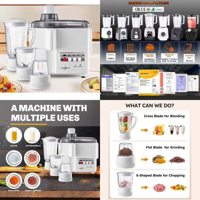 High-quality mixers for smoothies Electric mixers Blenders Grinders Blenders and food processors