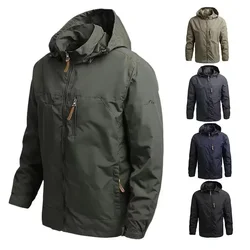 Winter Military Field Jackets Men Windbreaker Outerwear Waterproof Softshell Tactical Jacket Coat Men Hunting Fishing Clothes