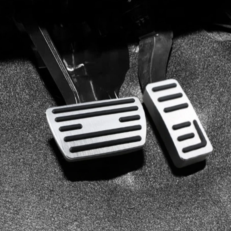 Stainless Steel Car Gas Accelerator Brake Pedal for Honda ZR-V HR-V 2021 2022 2023 2024 2025 2026 AT LHD Pedal Pad Accessories
