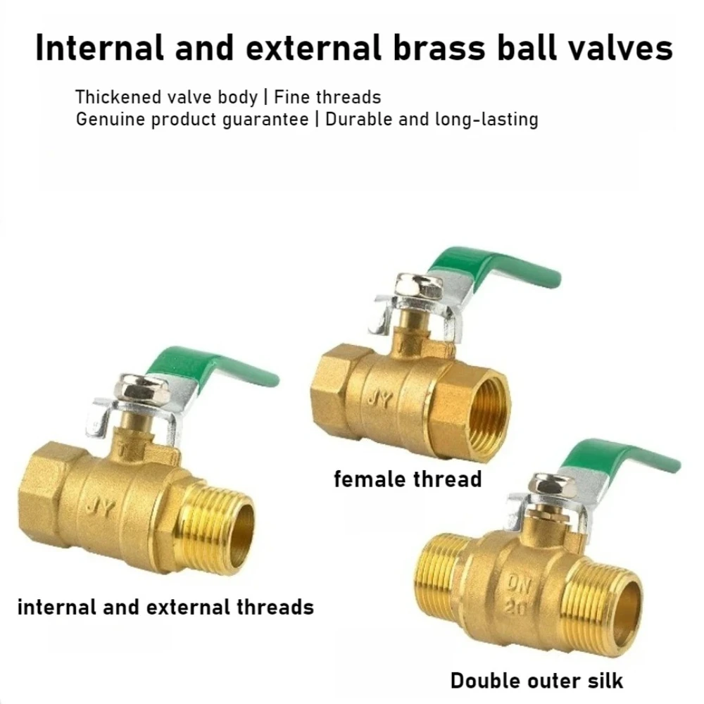 

Valve Switch 2 3 4 6Points 1 Inch DN15 Inner and Outer Wire 25 Valve 20 Full Tap Water Copper Ball