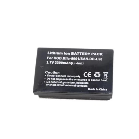 DB-L50 Battery or Charger for Sanyo Xacti VPC-FH1A TH1 TH2 VH1 WH1 HD1000 HD1010 HD2000 DMX-HD1000 DMX-HD1010 DMX-FH11 DMX-WH1