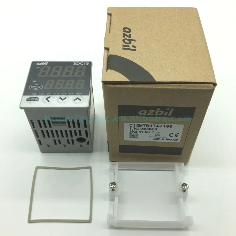 الأصلي اليابان YAMATAKE Azbil وحدة تحكم رقمية ترموستات C15MTR0TA0100 C15MTROTA0100 أداة التحكم في درجة الحرارة #4