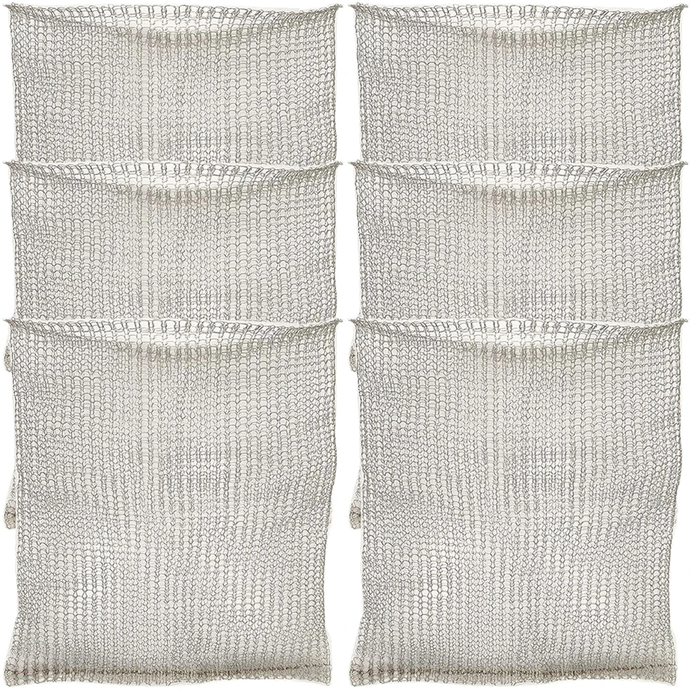 

6 шт. 12x6 дюймов корзина для защиты корней, сетчатые сумки из нержавеющей стали, инструменты для растений, защитные клетки, защита от ржавчины, долговечный