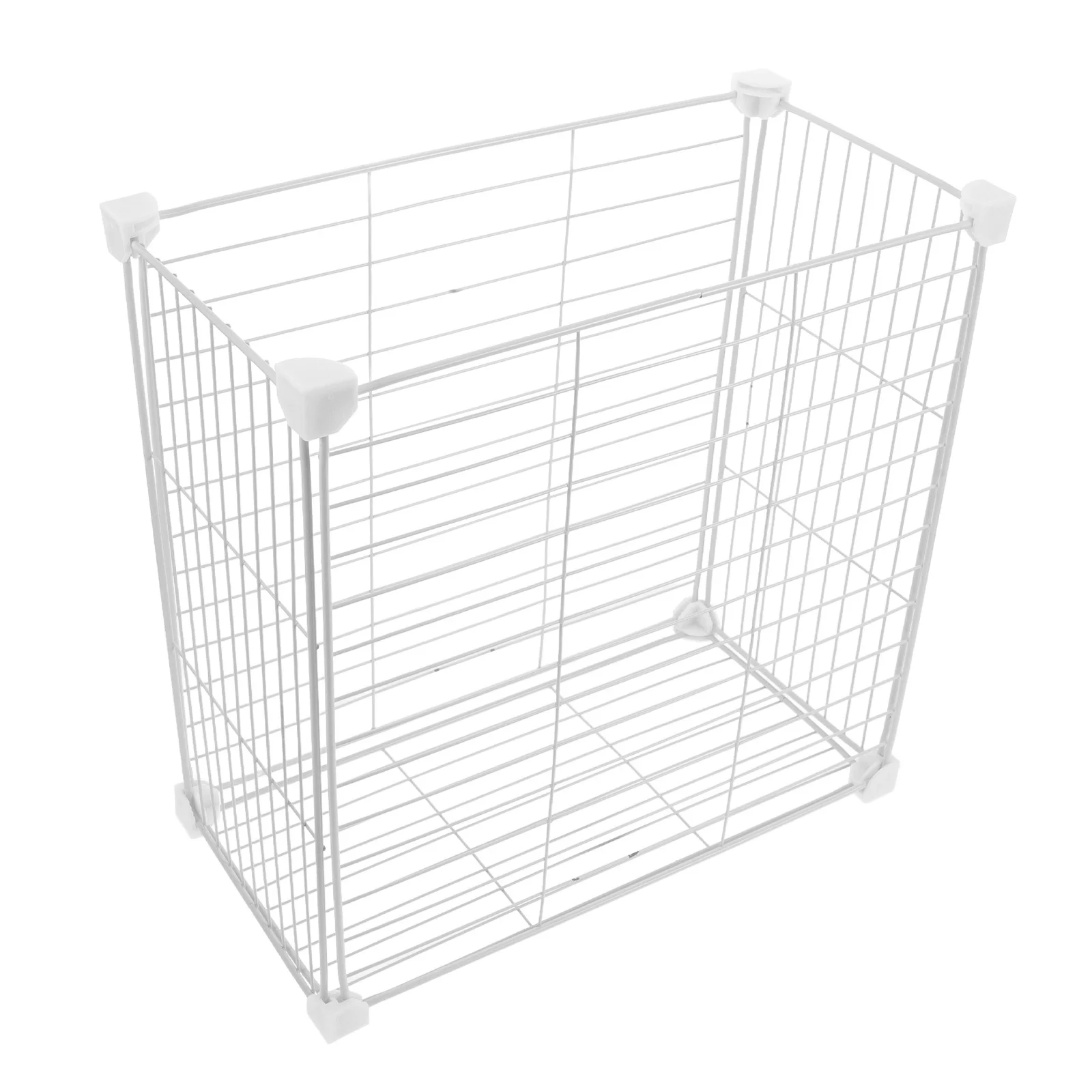 

Freezer Organizer Bin Large White Metal Wire Baskets for Bottom Freezer Top Refrigerator Kitchen Storage Organizers for Neat and