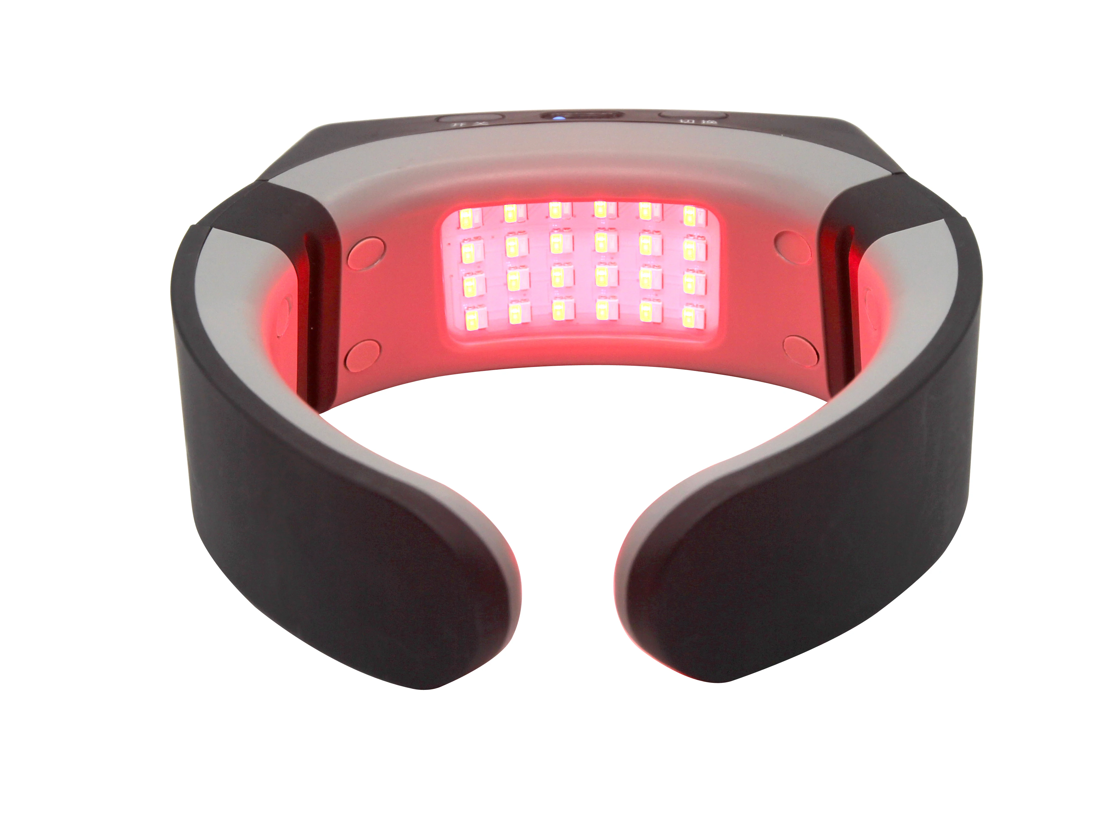 Family Portable Red And Blue Light LED Neck Therapy Pain Relief Therapy Device