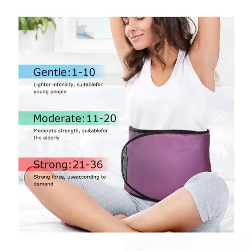 Wholesale Sports Fitness Waist Shaper Pu Sauna Sweating Slimming Women Belly Trimmer Massage Belt