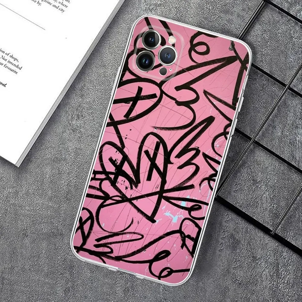 Graffiti painting art Phone Case For iPhone 15 14 11 12 13 Mini Pro XS Max Cover 6 7 8 Plus X XR SE 2020 Funda Shell