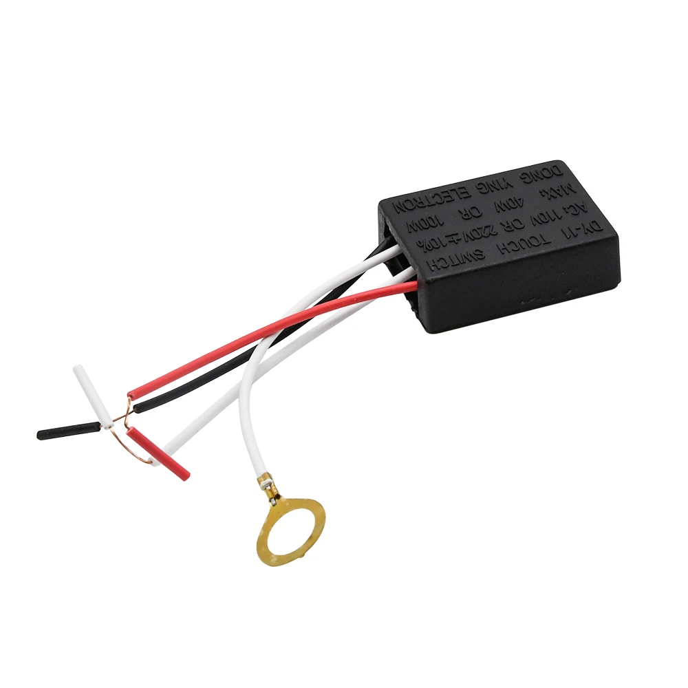AC 220V 1 Way/3 Way/4 Way Touch Control Sensor Switch 4 Wrie Dimmable Touch Lamp Desk Light Parts Switch For Light Bulbs