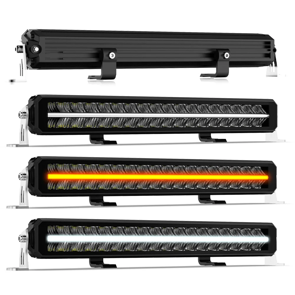 

Customized Universal Amber DRL 22 Inch Truck Lights Spot 450w ECE Approved Off Road Light Bar 32" On Bumper Top Roof For FH FM