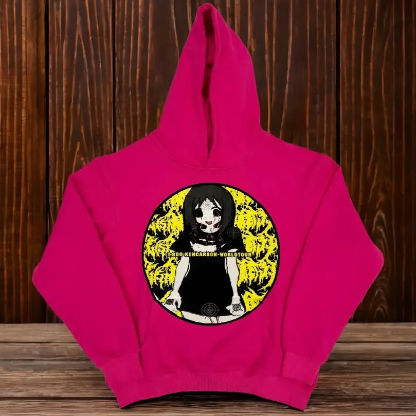 

Retro Fashion Printed Pattern Hoodie k pop Y2k Gothic Street Clothing Men and Women Loose Casual Sportswear clothes