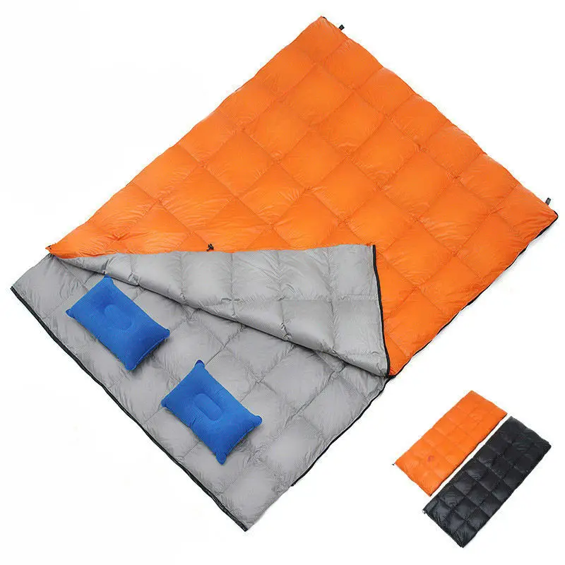 Camping Accessories Double Ultralight Outdoor Nature Camping Hiking Sleeping Pad Car Sleeping Bag Waterproof Portable Folding