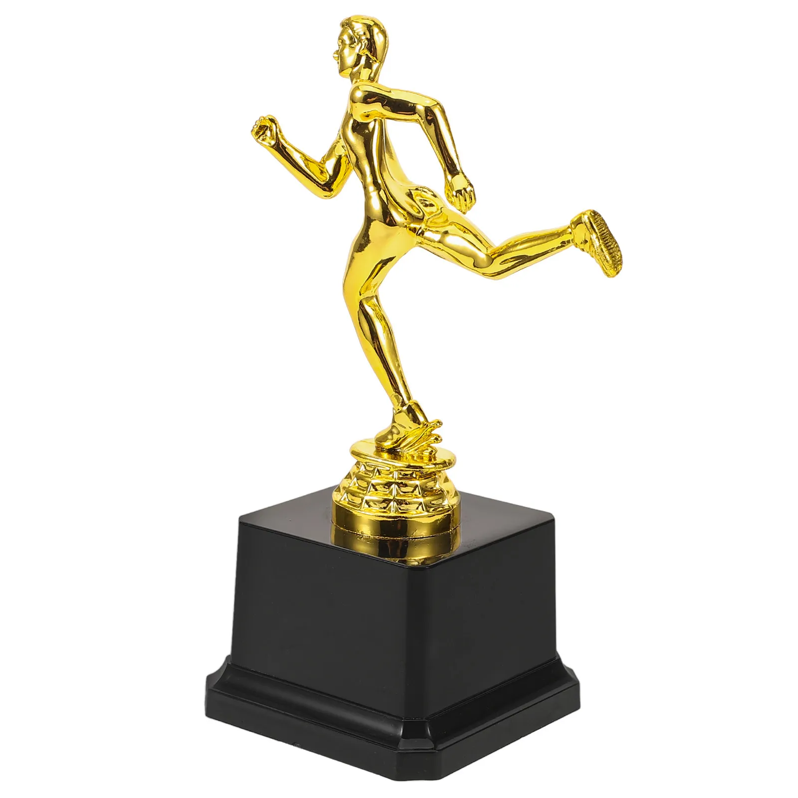 Creative Plastic Running Trophy Special Shaped Award Party Competition Ceremony Celebration Winner Trophy Decor