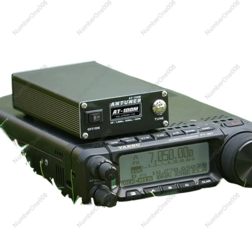 

AT-100M Auto-tuner AUTO Antenna TUNER Automatic Antenna TUNER HF 1.8Mhz-30Mhz For YAESUKENWOOD XIEGU