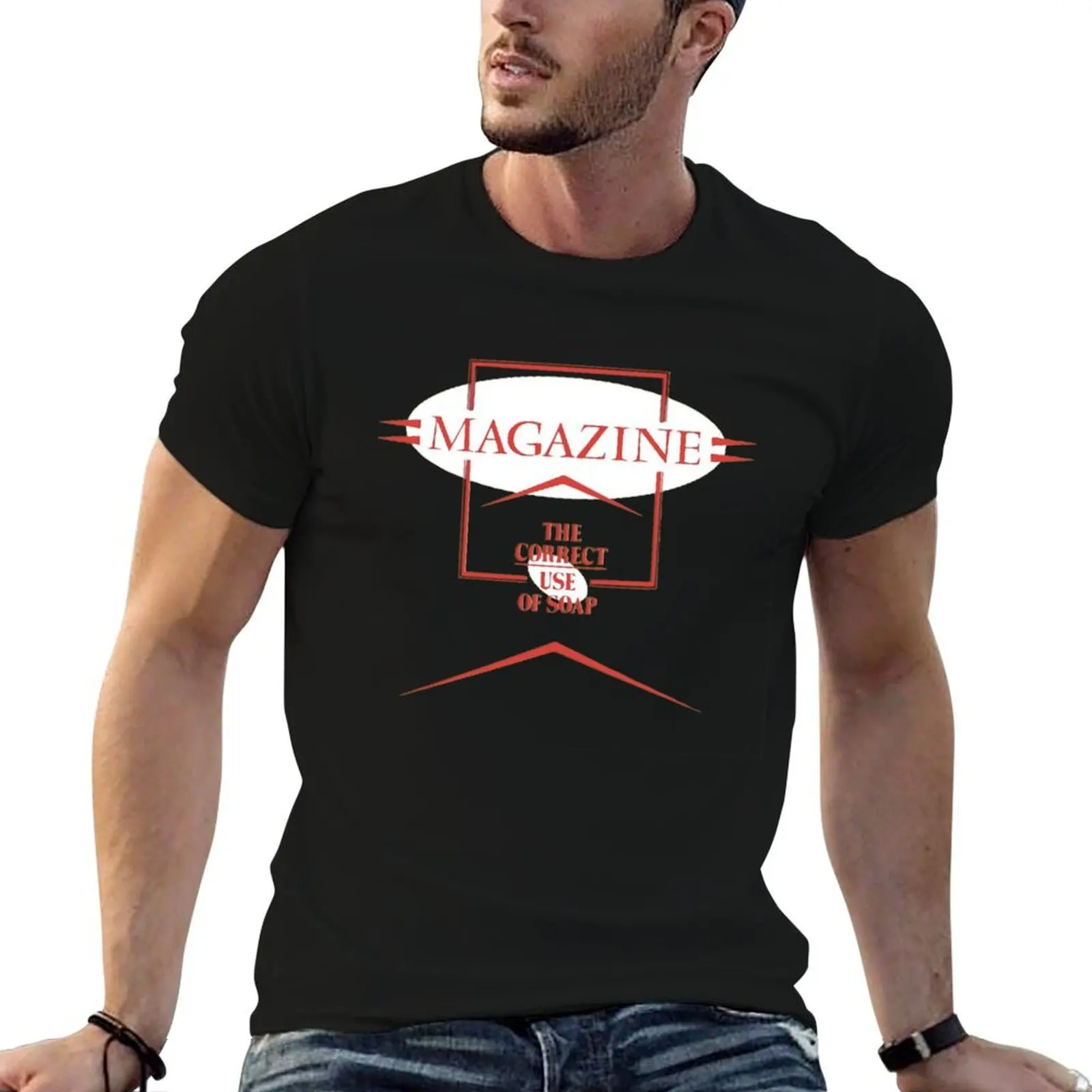 

Magazine The Correct Use of Soap T-Shirt oversized t shirt Short sleeve tee graphic t shirts mens plain t shirts